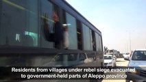 Villages under rebel siege evacuated to Aleppo province-6q7eRfYxhXc
