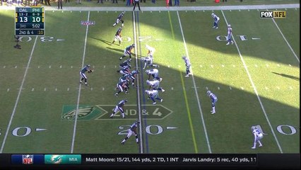 Carson Wentz finds Zach Ertz for 2nd touchdown pass of game