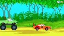 Dessins animés en français pour enfants - Ambulance, Voiture de course - La voiture pour enfants