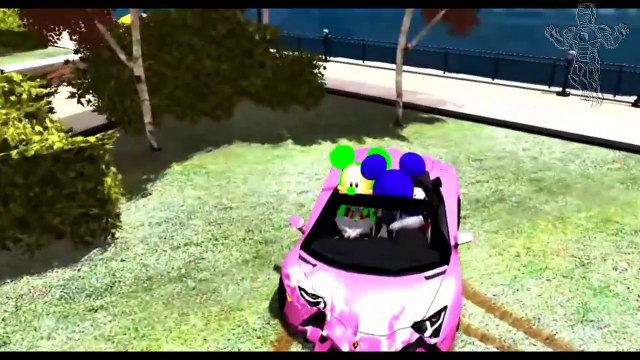 SHM TV: COLORS MICKEY MOUSE & COLORS SUPER CARS LOMBARGHINI NURSERY RHYMES