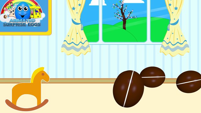 Learn Colours - Shapes ★ Coloring Book ★ Colors for Kids Baby Toddler - Animated Surprise Eggs TV