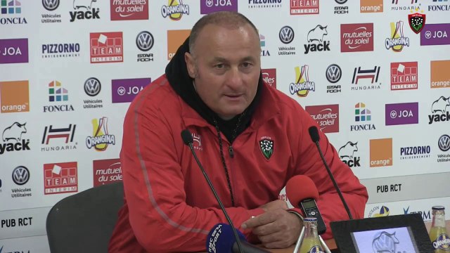 Après-match Toulon/Racing 92 : Marc Dal Maso