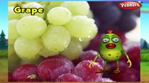 Grapes Rhyme | Nursery Rhymes For Kids | Fruit Rhymes | Nursery Rhymes 3D Animation