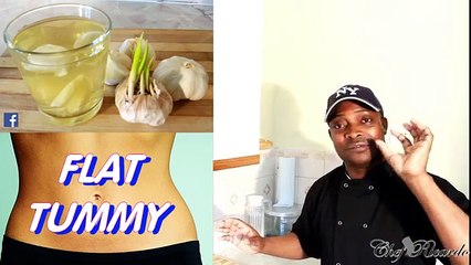 Flat Tummy With Garlic Water ( LOSE BELLY FAT IN A WEEK )