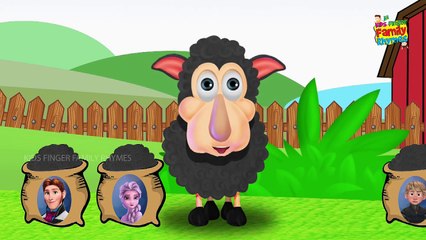 Frozen ba ba black sheep finger family Disney Frozen Finger Family Collection