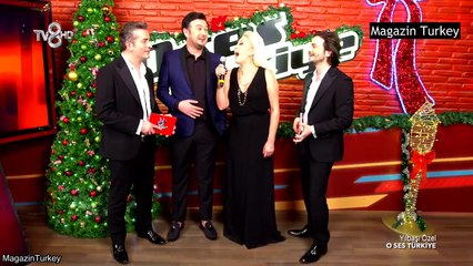 ثنائي مسلسل حب للأيجار نيرمان وكوراي في برنامج صوت تركيا - مترجم للعربية