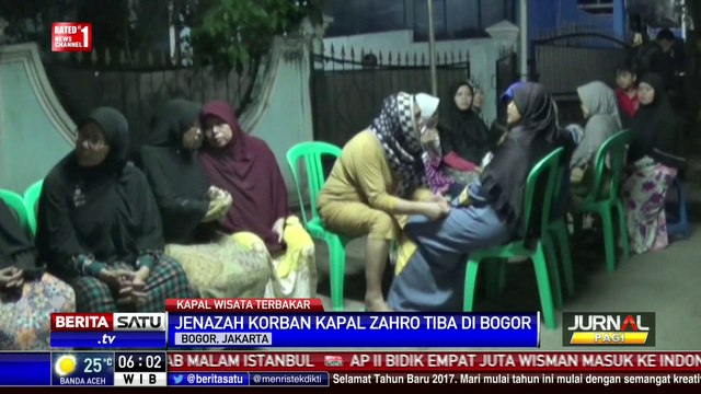 Jenazah Korban Zahro Ekspress Disambut Tangis Keluarga