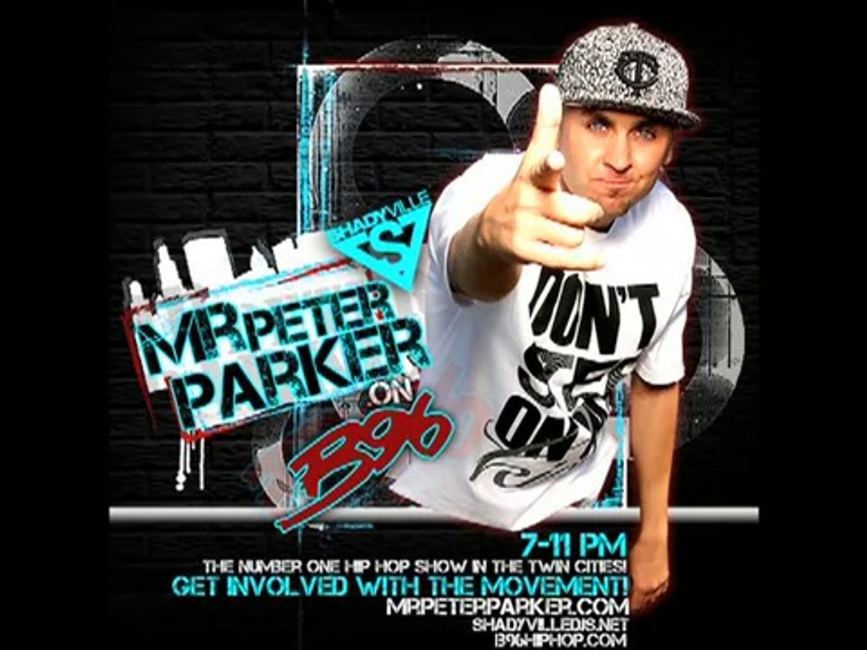 Crooked I "Kinda Like a Big Deal" Freestyle @ B96 "Parker Vision" with Mr Peter Parker, 10-08-2009