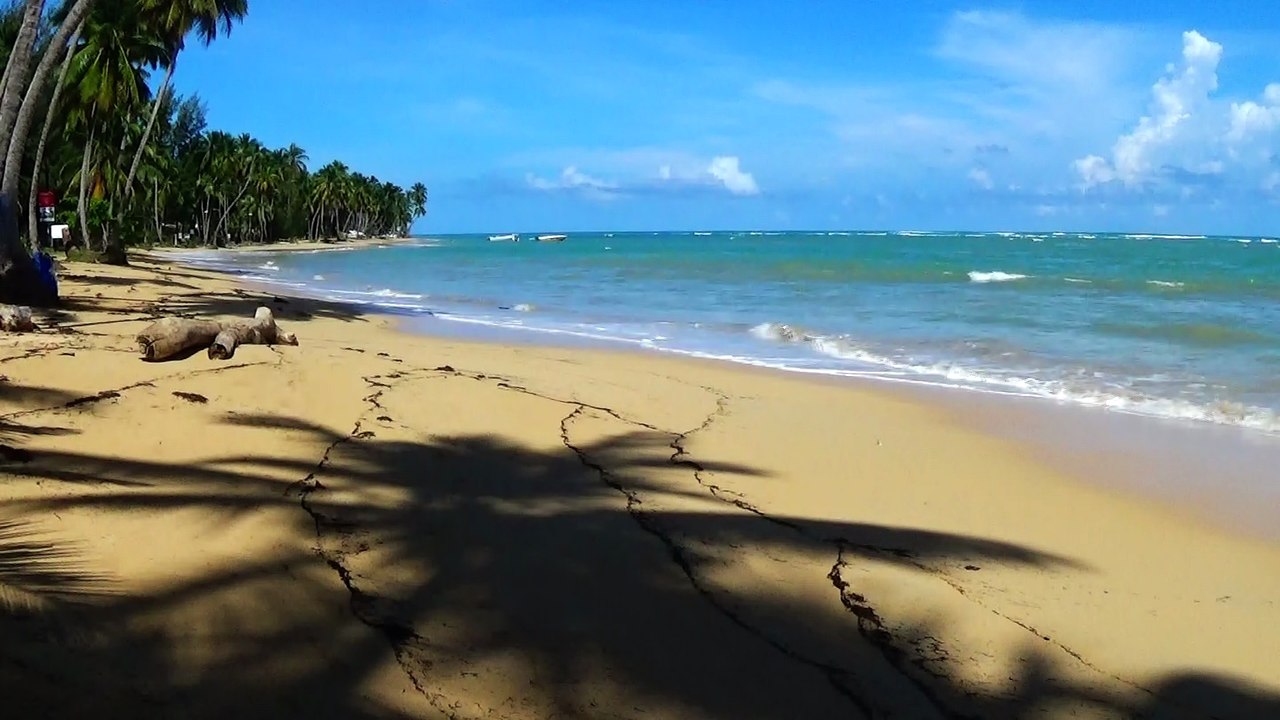 Playa de Las Terrenas provincia de  Samana Republica Dominicana.