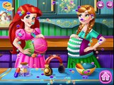 Disney Games - Ariel And Anna Pregnant Bffs - Best Games for Kids 2016 HD
