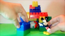 LEGO surprise eggs unboxing Mickey Mouse, Donald Duck, Minnie mouse, Kinder Sorpresa HD