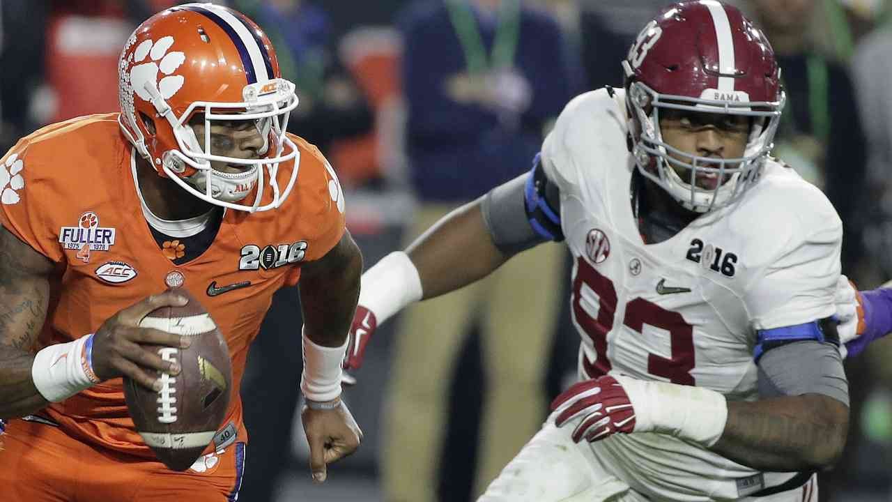 AP: Alabama, Clemson Back in Title Game