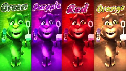 ABC Song | Nursery Rhymes Talking Tom Colors Reaction Learn To Count Numbers For Kids!