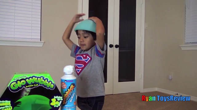 Glow Wubble Bubble Ball Family Fun Playtime with GIANT BALL Marvel Superhero The Hul