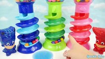 PJ Masks Gumball Machine Best Learning Video to Learn Colors for Kids Toddlers