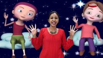 Twinkle Twinkle Little Star Rhyme With Actions | Action Songs For Kids | 3D Nursery Rhymes Lyrics