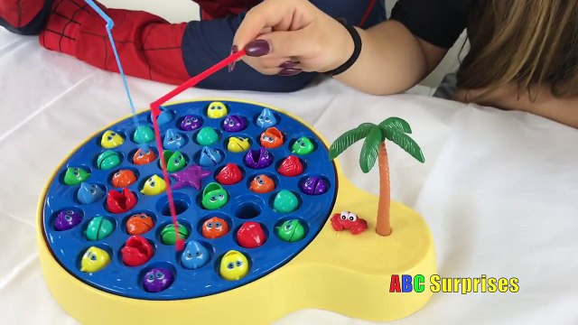 LETS GO FISHING Game XL Spiderman Le