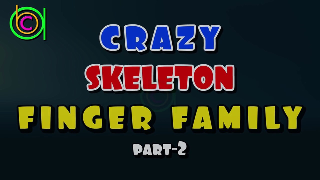 Real Skeleton Dance Finger Family | Skeleton Finger Family Songs