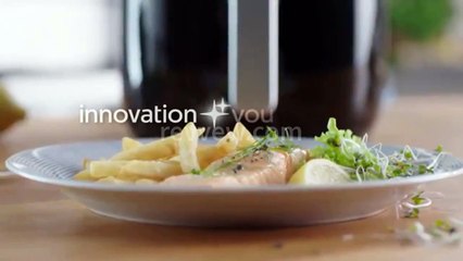 قلاية فيليبس بدون زيت الاكترونية تجربة شوي سمك + تنظيف - ريفيو