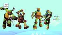 Ninja Turtles and Frozen Cartoon Finger Family Nursery Rhyme | Finger Family Songs Collection