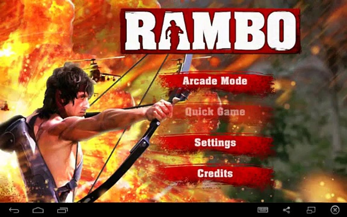 Rambo for Android GamePlay