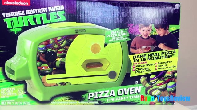 Teenage Mutant Ninja Turtles Pizza Oven Toys For Kids Family Fun Activi