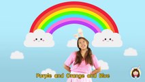 เพลง สายรุ้ง | Rainbow Song | การ์ตูน เพลงเด็ก ภาษาไทย ภาษาอังกฤษ | Nursery Rhymes by Little Rabbit