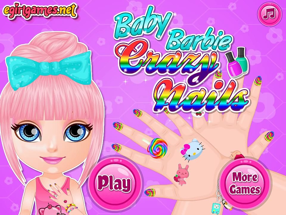 Baby Barbie Crazy Nails - Best Baby Games For Girls