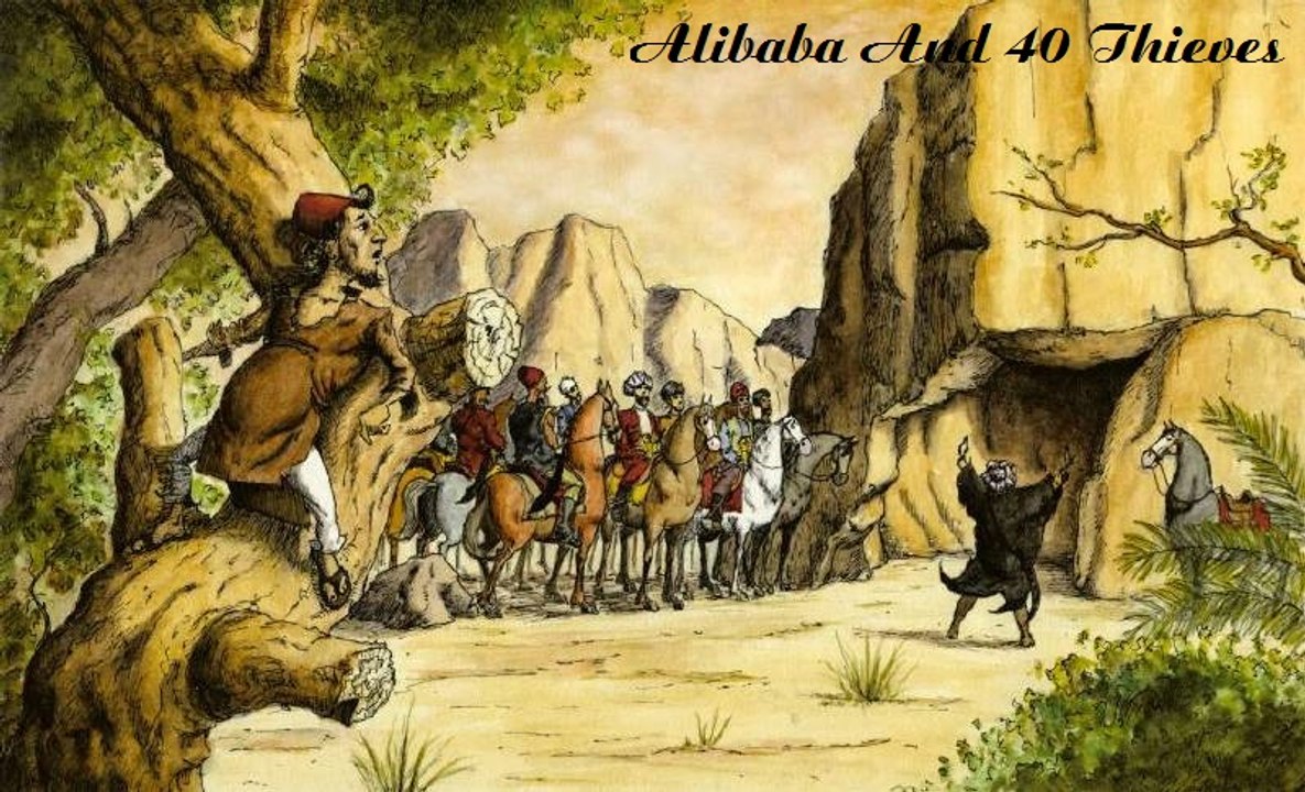 Learn English Through Story | AliBaba and the Forty Thieves (Level 1)