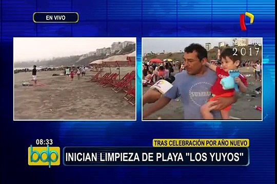 Barranco: inician limpieza de playa ‘Los Yuyos’