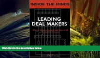 Read  Inside the Minds: Leading Deal Makers - Top Venture Capitalists   Lawyers Share Their