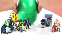 TEEN TITANS GO!! Huge Play-Doh Surprise Egg & TEEN TITANS GO PARODY!!! ROBINs LEADER PROBLEMS! Fun!