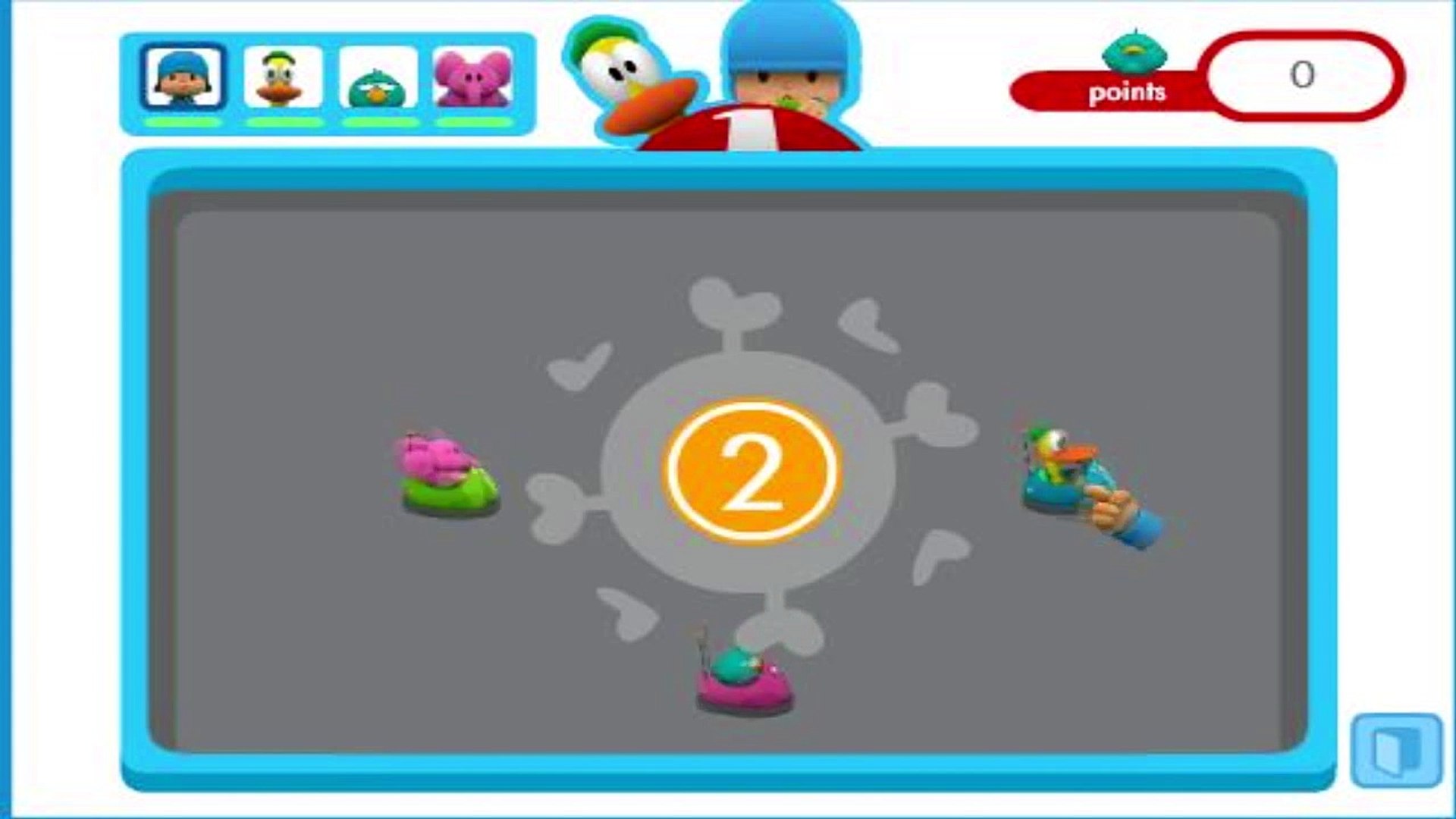 ⁣Pocoyo Car Crash Game Bumper Cars - Pocoyo Bumper Cars