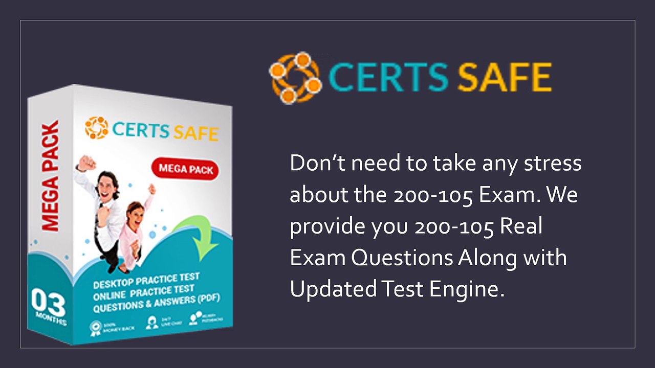 Cisco 200-105 Exam Questions Answers