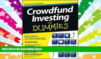 Read  Crowdfund Investing For Dummies  Ebook READ Ebook