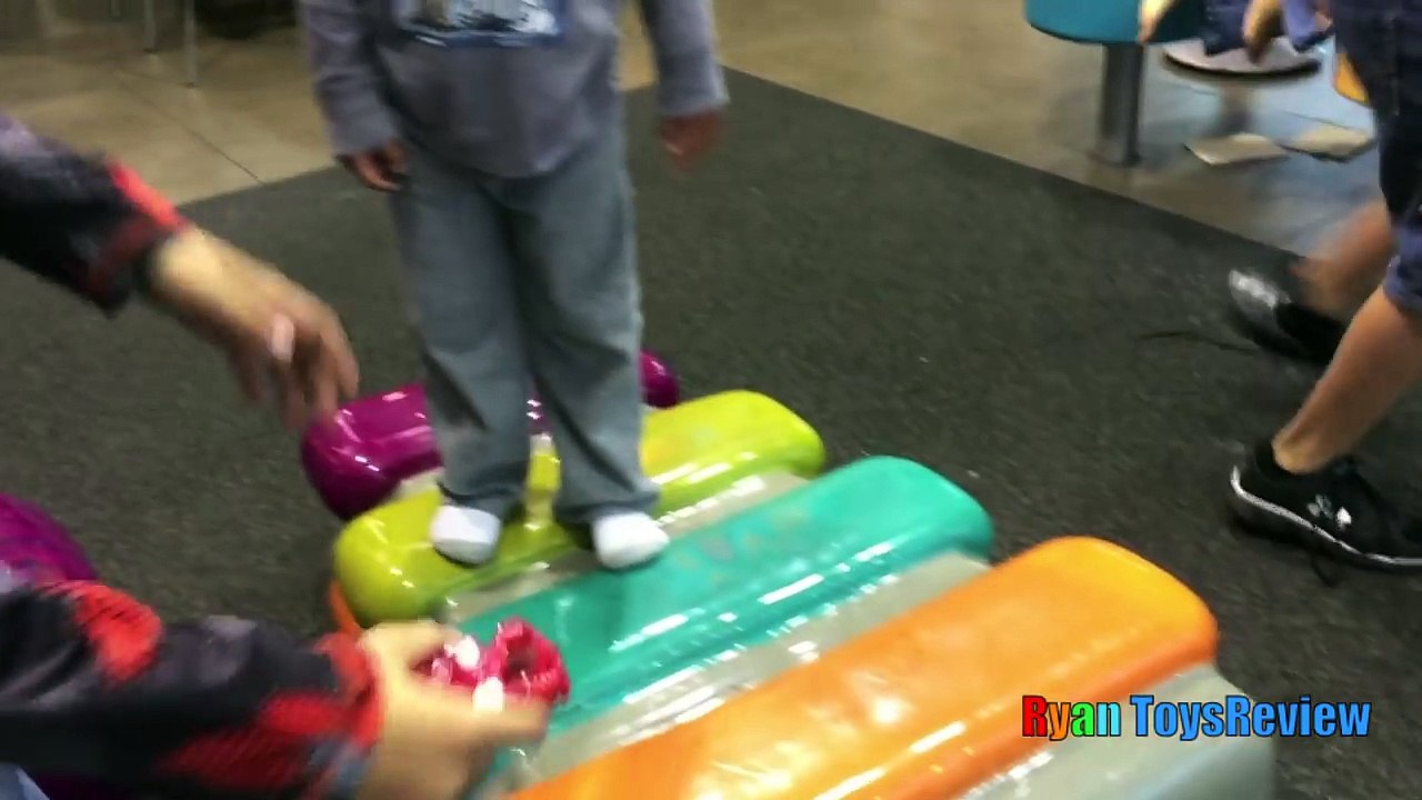 McDonald Indoor Playground for kids Hot Wheels Cars DC Comics Super Heroes Happy Meal Surprise Toys