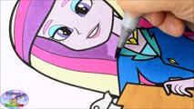 My Little Pony Coloring Book Princess Cadance Luna Episode Surprise Egg and Toy Collector SETC