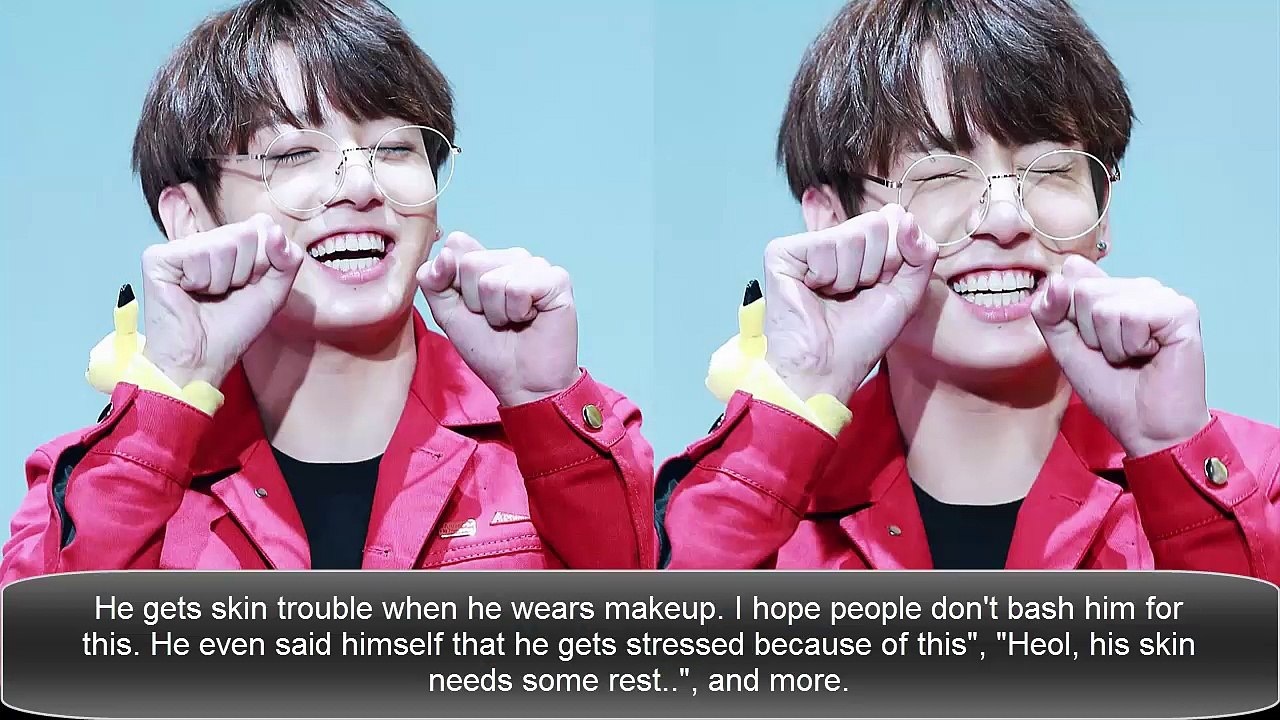Netizens show concern for BTS Jungkook's skin trouble