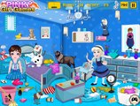 Frozen Babies Room Cleaning: Disney princess Frozen - Best Baby Games For Girls
