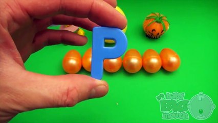 Disney Cars Surprise Egg Learn-A-Word! Spelling Halloween Words! Lesson 3