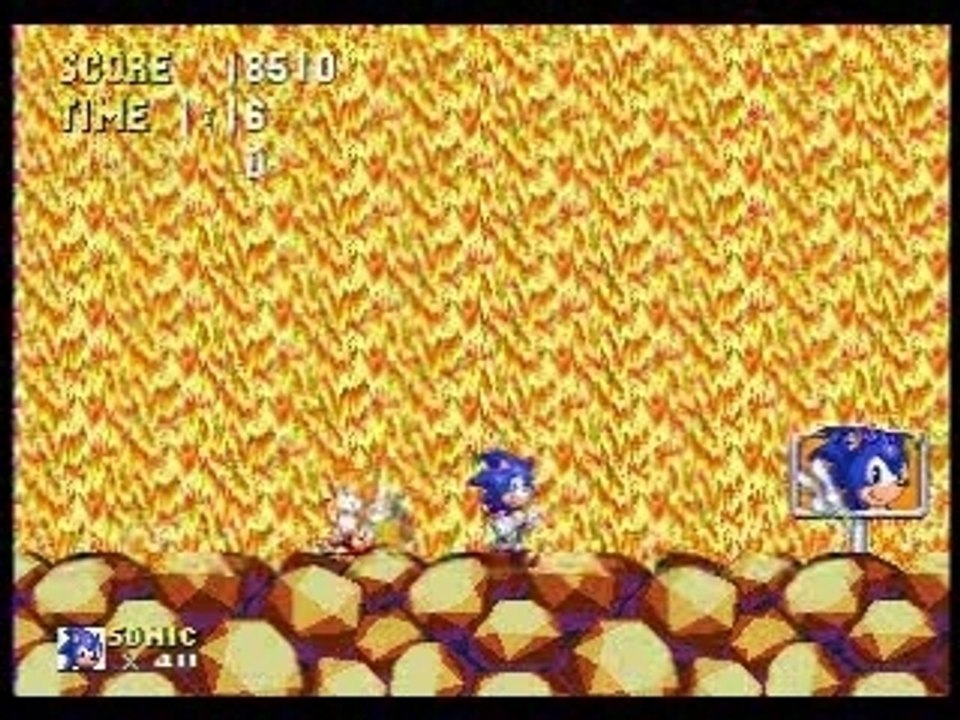 Lava Reef Zone Act 2