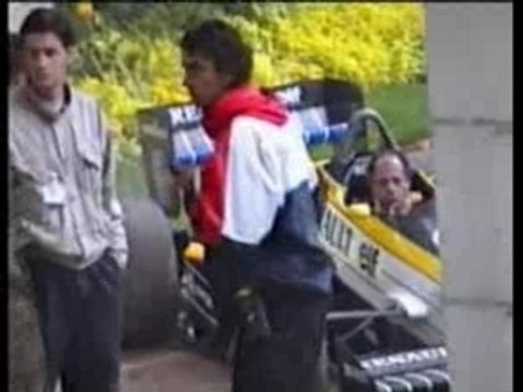 Musée Renault présentation F1 RE60 Bagatelle 1993