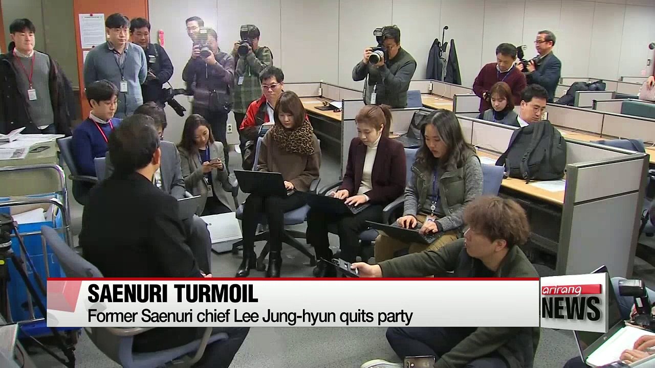 Former Saenuri chief Lee Jung-hyun quits party