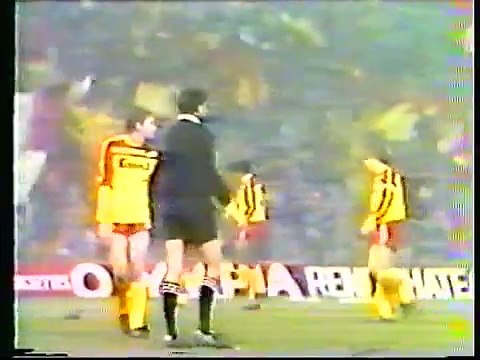 23.11.1983 - 1983-1984 UEFA Cup 3rd Round 1st Leg RC Lens 1-1 Anderlecht