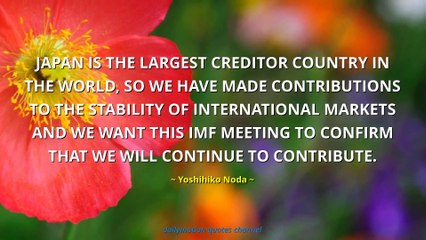 Yoshihiko Noda Quotes #2