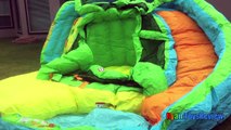 GIANT INFLATABLE SLIDE for kids Little Tikes 2 in 1 Wet 'n Dry Bounce Childre