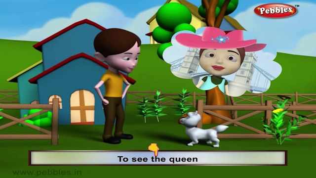 Pussy Cat | Nursery Rhymes With Lyrics | Nursery Poems | 3D Nursery Rhymes For Children