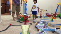 BIGGEST TOY TRAINS TRACK FOR KIDS Thomas & Friends Trackmaster Accidents will Happen Disney