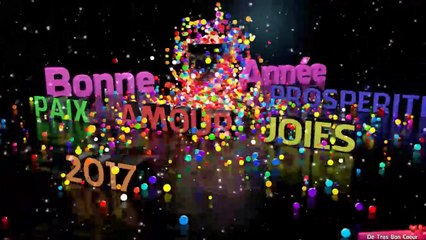 une magnifique carte de bonne année