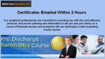 Bankruptcy Pre-Discharge Education Disclosures